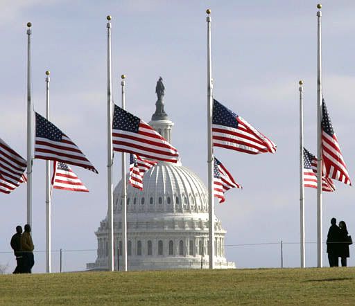Half staff