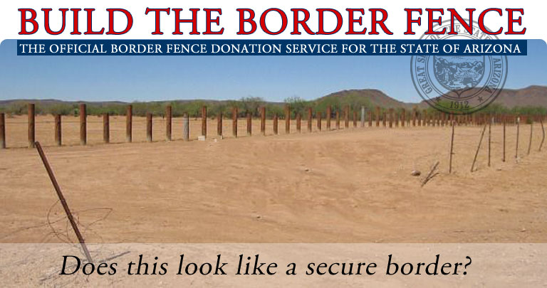 Arizona Border Fence Donation