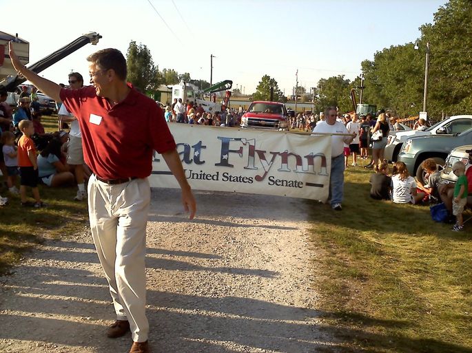 Pat Flynn parade photo