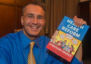 Click image to read more about Gruber's "health care reform" comic book