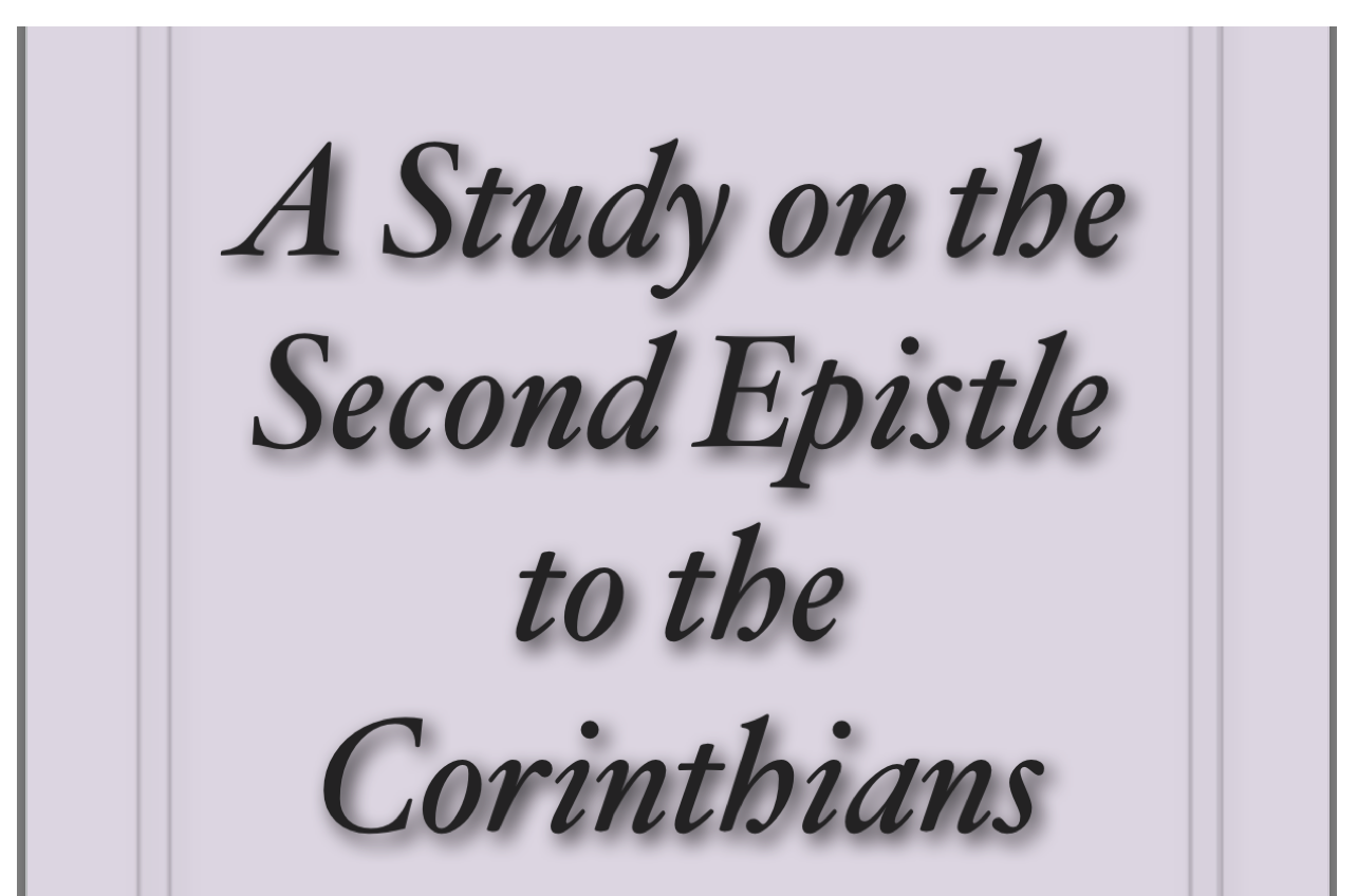 Read more about the article A Study on the Second Epistle to the Corinthians by Jesse C Jones