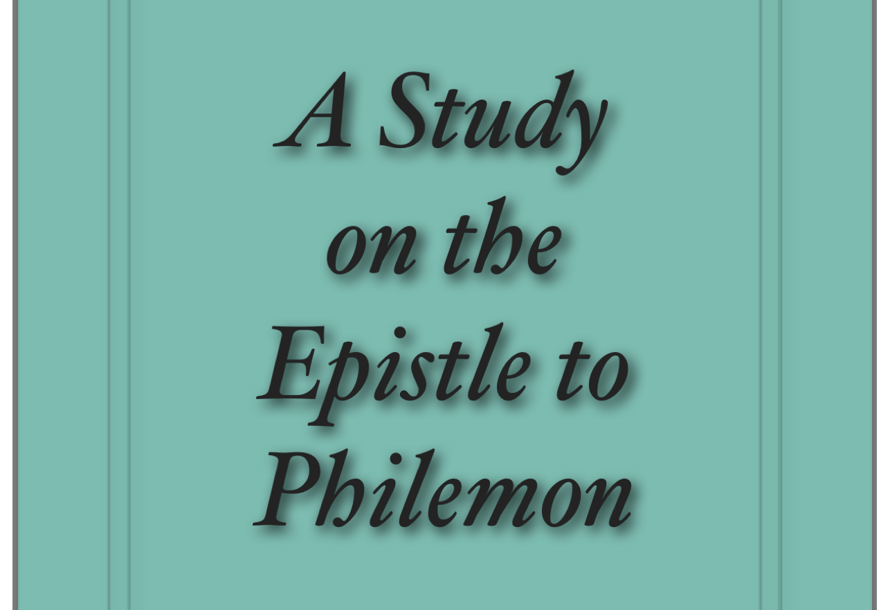 You are currently viewing A Study on the Epistle to Philemon by Jesse C Jones